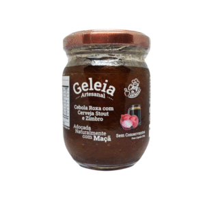 Geleia de Cebola Roxa com Cerveja Stout e Zimbro - 200G
