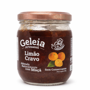 Geleia Artesanal de Limão Cravo - 200g