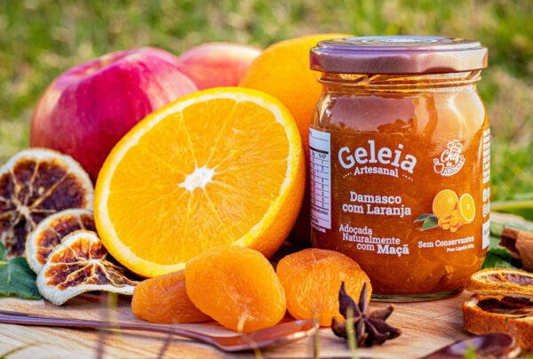Geleia de Damasco com Laranja - 200G - Imagem 2