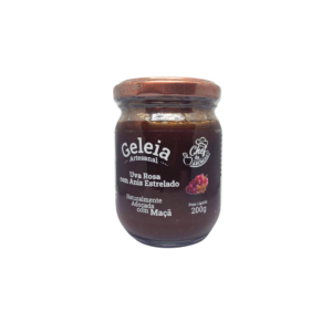 Geleia de Uva Rosa com Anis Estrelado - 200G